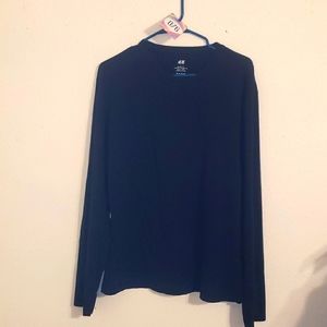 Black long sleeve shirt
